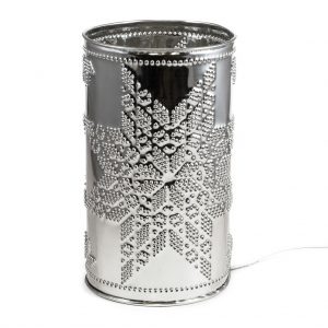 Pierced Tin Lamp-Morning Star