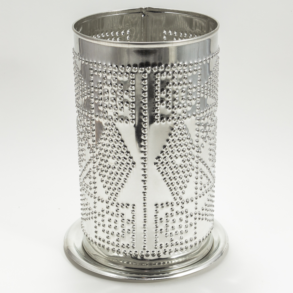 Tin Candle Shade-Storm At Sea - Image 4