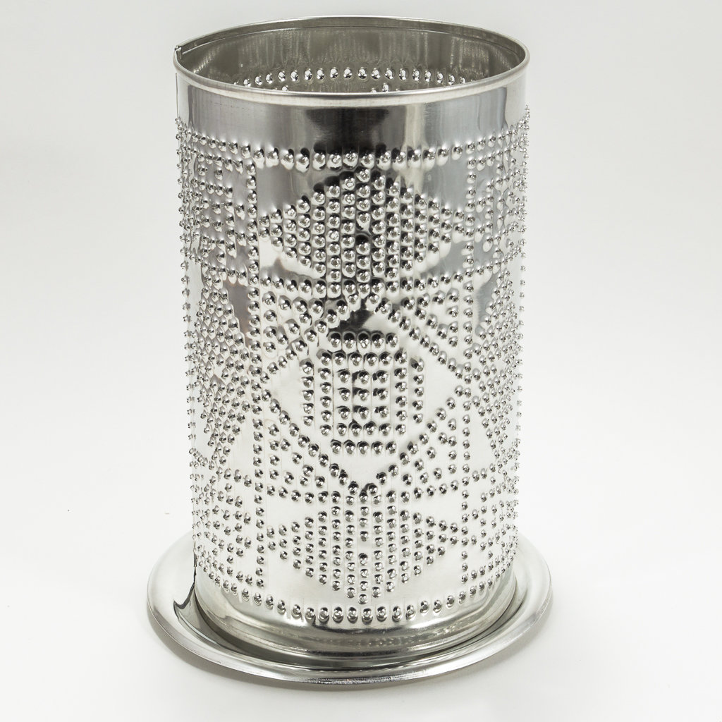 Tin Candle Shade-Storm At Sea - Image 5