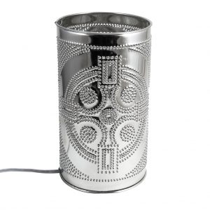 Pierced Tin Lamp-Celtic Cross
