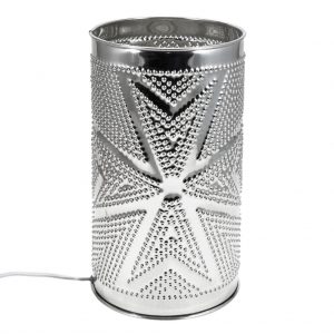 Pierced Tin Lamp-Maltese Cross