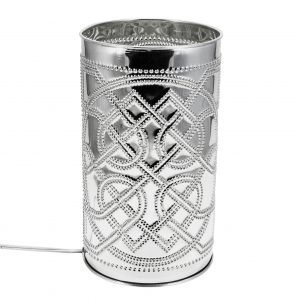 Pierced Tin Lamp-Celtic Sailor Knot