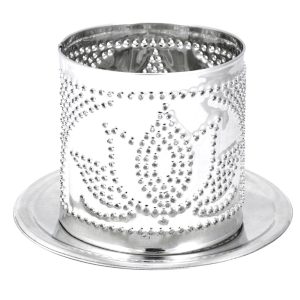 Tin Tealight Shade-Lotus