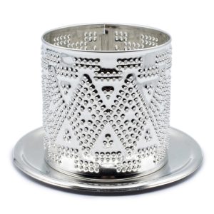 Tin Tealight Shade-Aztec 1